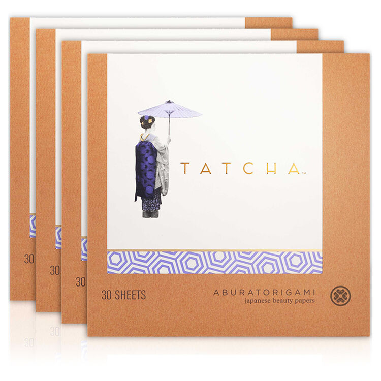 Aburatorigami Japanese Beauty Papers 4 Pack Tatcha