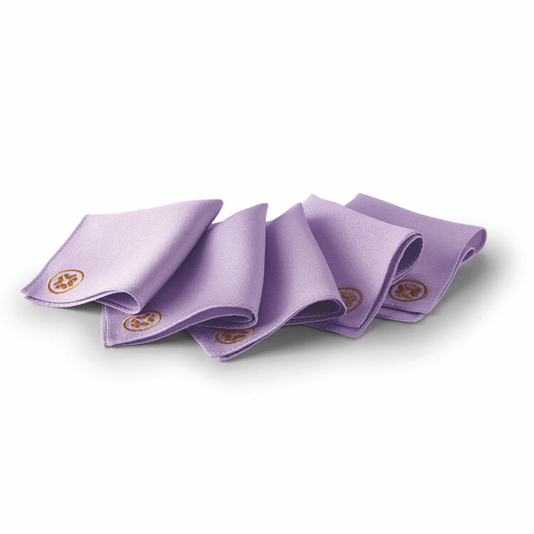 Kinu Pure Silk Polishing Face Cloth 5 pack Tatcha