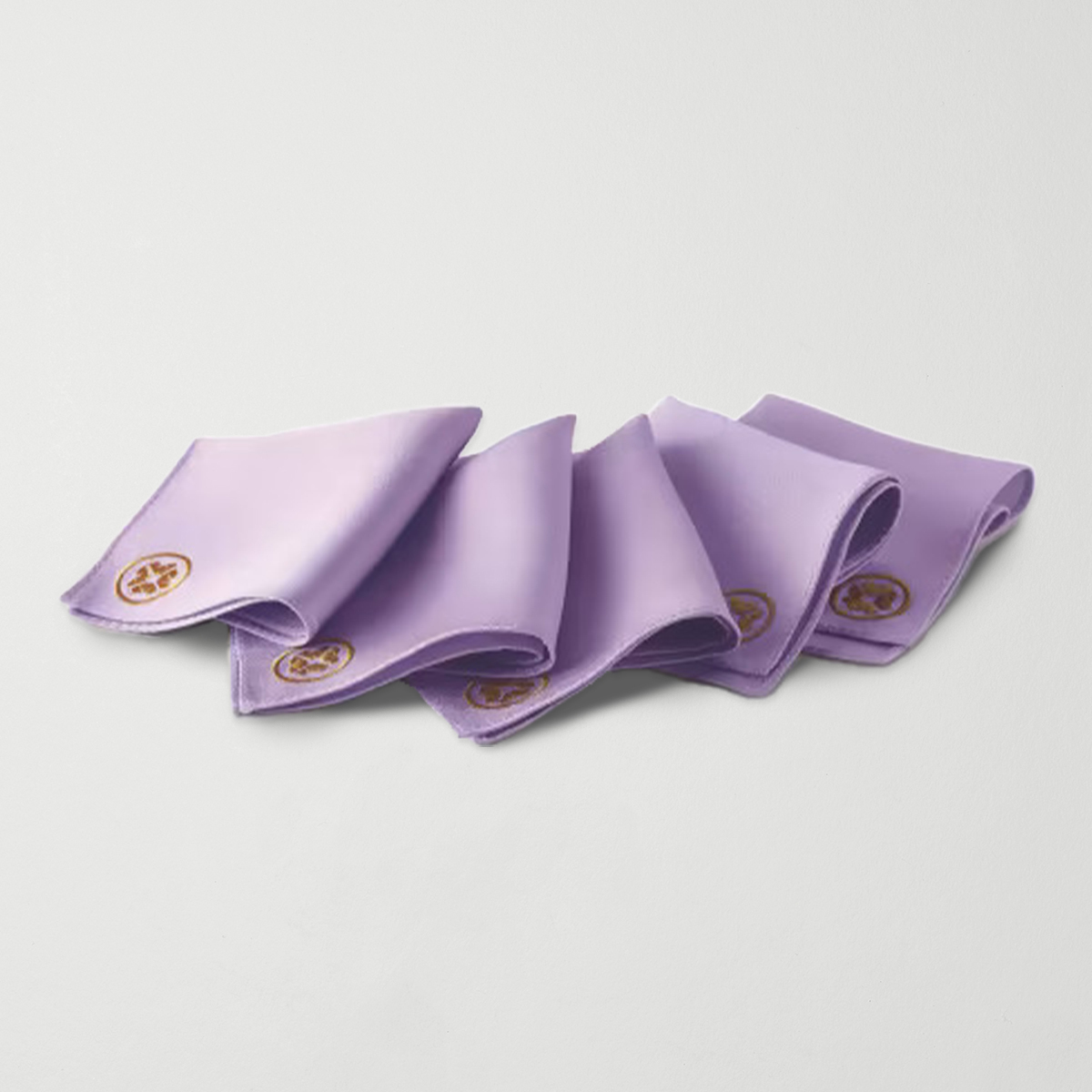 Tatcha Kinu Pure Silk Polishing Face Cloth 5-pack Leave Skin Smooth & Lustrous