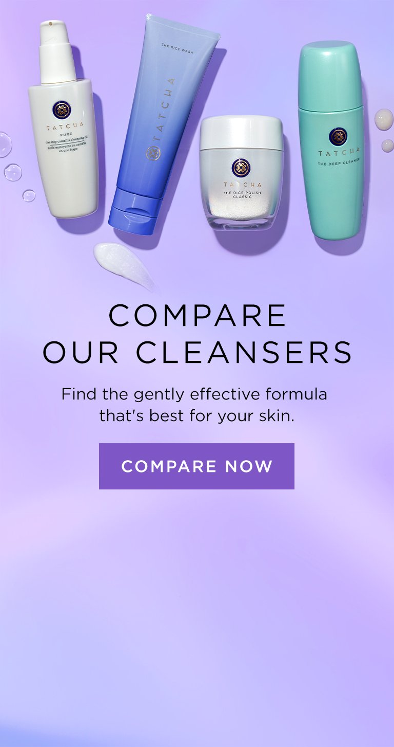 Best Facial Cleansers + Cleansing Oil Tatcha